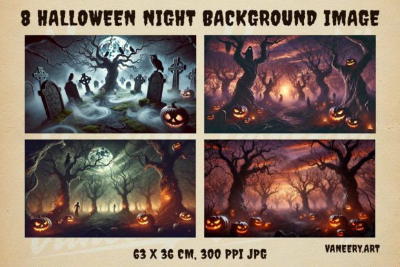 Download 8 Halloween Night Background Image - Premium Resources